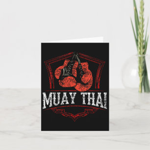 Muay Thai Martial Arts Fighter Boxing Hob Card