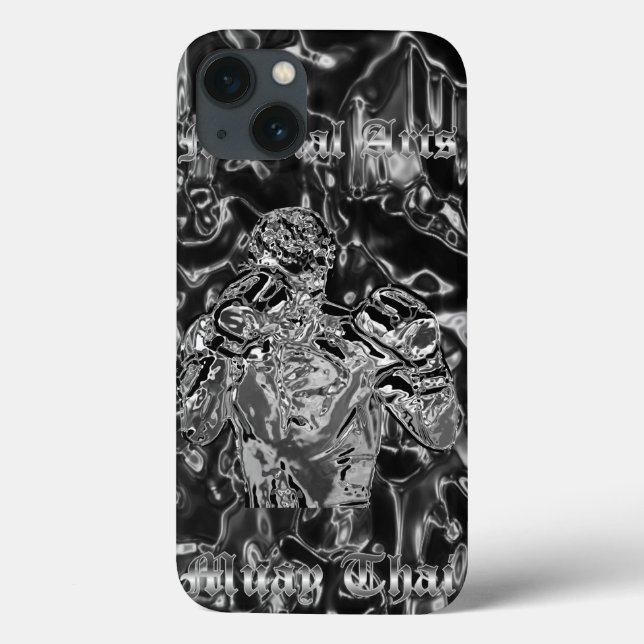 Muay Thai , Martial Arts , Kick Boxing Case-Mate iPhone Case (Back)