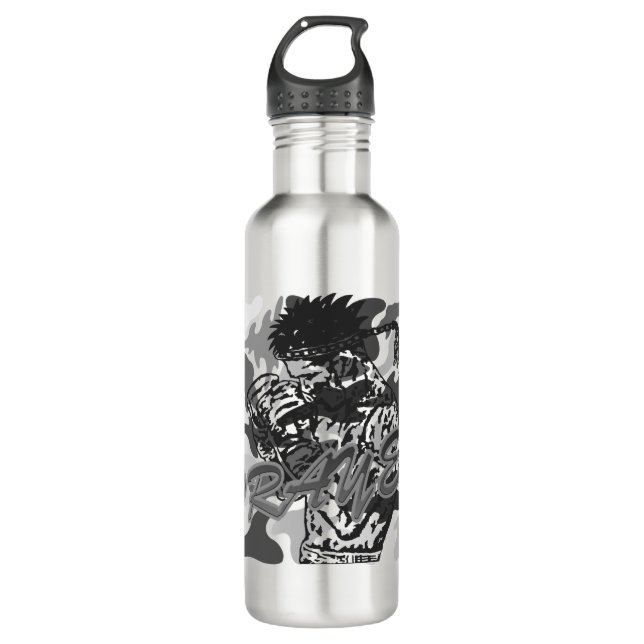 Muay Thai , Martial Arts , Kick Boxing , Prayer 710 Ml Water Bottle (Front)