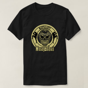 Muay Thai , Martial Arts , Kick Boxing , Skull T-Shirt