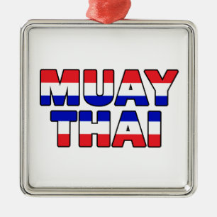 Muay Thai Metal Tree Decoration