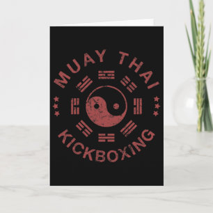 Muay Thai Mixed Martial Arts Kickboxing  Card