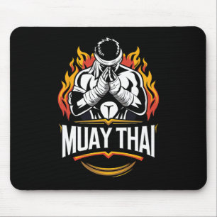 Muay Thai Mma Thai Boxing Fighter Mouse Mat