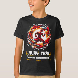 Muay Thai MMA Thai Boxing Kickboxing Gym Culture T-Shirt