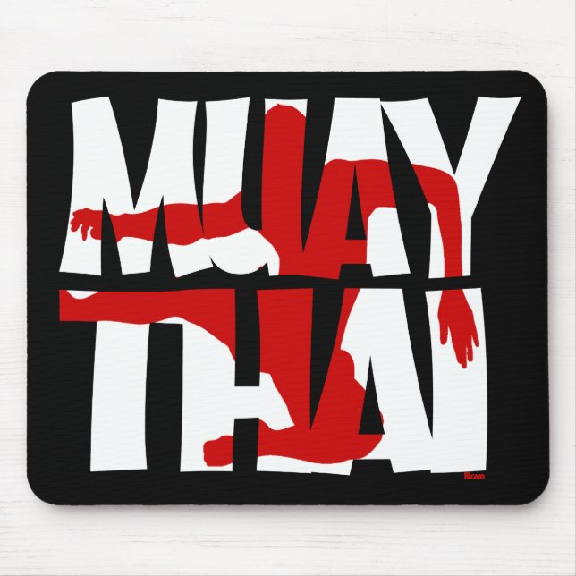 Muay Thai Mouse Mat (Front)
