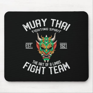 Muay Thai Oni - Thai Boxing And Kickboxing  Mouse Mat