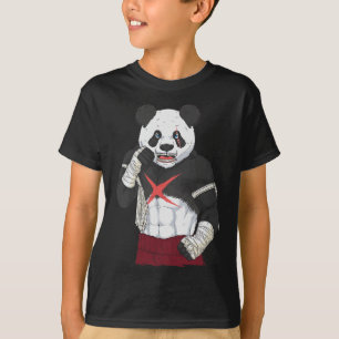 Muay Thai Panda Kickboxing Fighter _1 T-Shirt