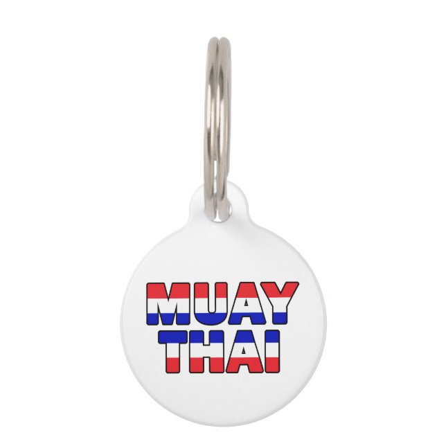 Muay Thai Pet Tag (Front)
