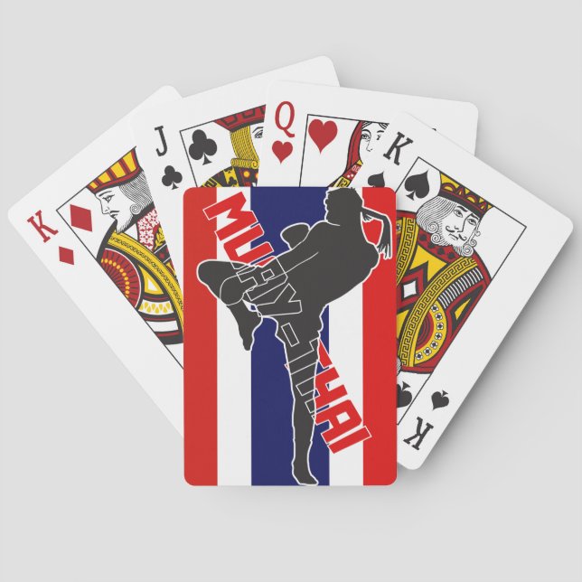 Muay Thai Playing Cards (Back)