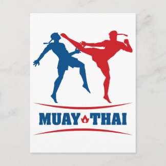 Muay Thai Postcard