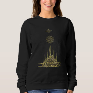 MUAY THAI Pyramid Buddha Tattoo Kickboxing Cultura Sweatshirt