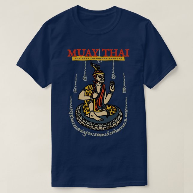 Muay Thai Sak Yant Hermit Tattoo 1 T-Shirt (Design Front)