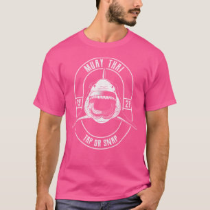 Muay Thai Shark Thai Boxing And Kickboxing T-Shirt