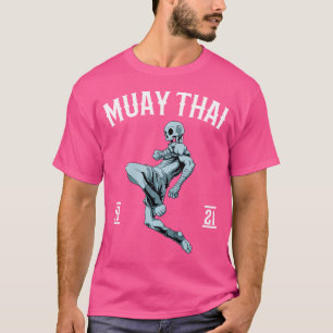 Muay Thai Skeleton Thai Boxing T-Shirt