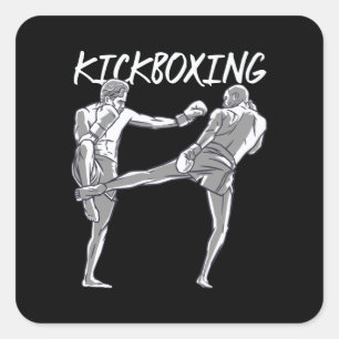 Muay Thai Square Sticker