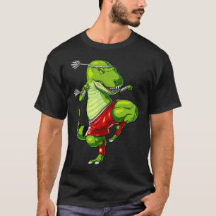 Muay Thai T-Rex Dinosaur T-Shirt