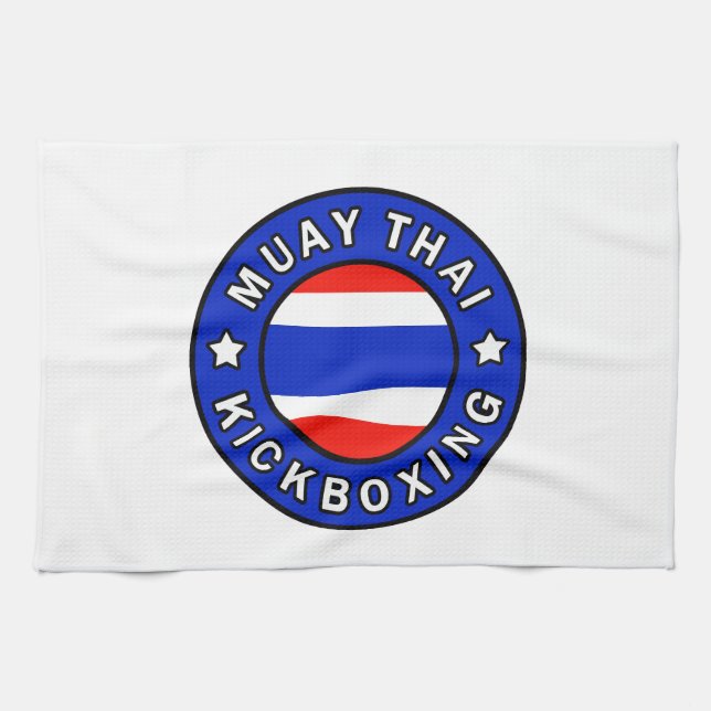 Muay Thai Tea Towel (Horizontal)
