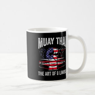 Muay Thai Tha Art Of 8 Limbs Fighter Martial Arts Coffee Mug