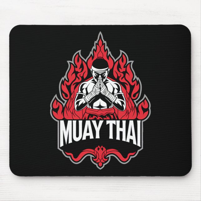 Muay Thai Thai Boxing 1  Mouse Mat (Front)