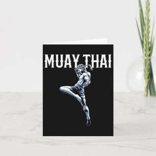 Muay Thai - Thai Boxing And Kickboxing  Card