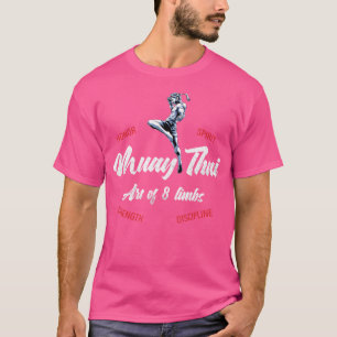 Muay Thai Thai Boxing And Kickboxing T-Shirt