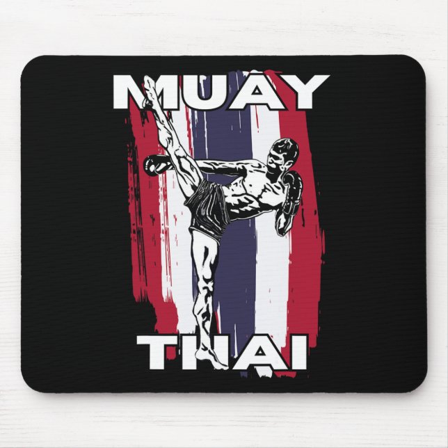 Muay Thai , Thai Boxing  Mouse Mat (Front)