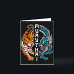 Muay Thai Thailand Boxing Muay Thai Fan Men Women  Card<br><div class="desc">Muay Thai Thailand Boxing Muay Thai Fan Men Women Boys Kids</div>