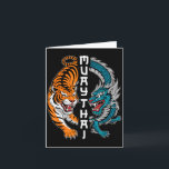 Muay Thai Thailand Boxing Muay Thai Fan Men Women  Card<br><div class="desc">Muay Thai Thailand Boxing Muay Thai Fan Men Women Boys Kids</div>