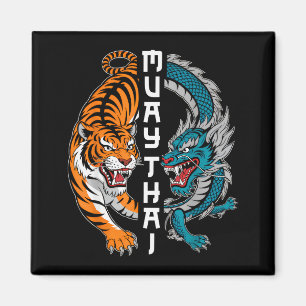 Muay Thai Thailand Boxing Muay Thai Fan Men Women Magnet