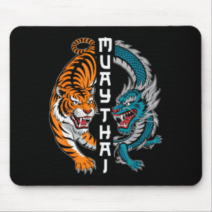 Muay Thai Thailand Boxing Muay Thai Fan Men Women Mouse Mat