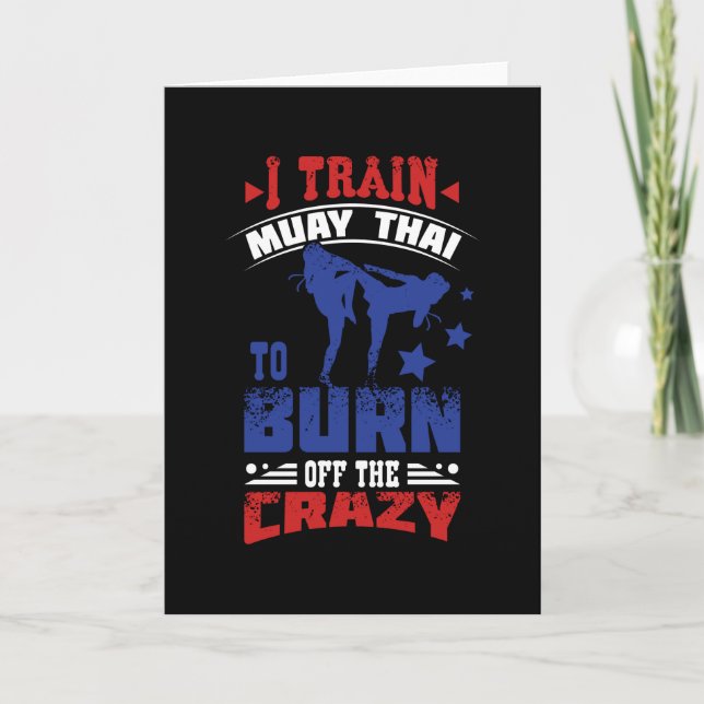 Muay Thai Thailand Card (Front)