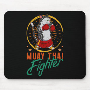 Muay Thai Thailand Fist Ring Knee Fighter Techniqu Mouse Mat