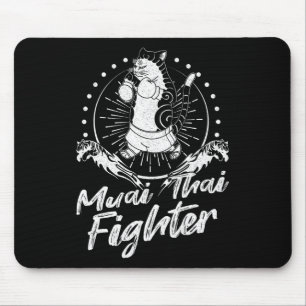 Muay Thai Thailand Fist Ring Knee Fighter Techniqu Mouse Mat