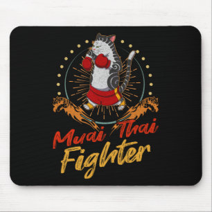 Muay Thai Thailand Fist Ring Knee Fighter Techniqu Mouse Mat