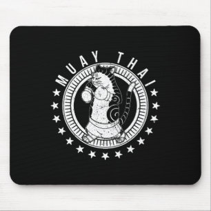 Muay Thai Thailand Fist Ring Knee Fighter Techniqu Mouse Mat