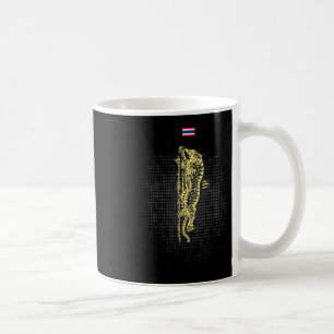 Muay Thai Tiger - Buddha Tattoo Kickboxing Cultura Coffee Mug