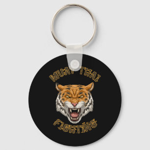 Muay Thai Tiger - Thai Boxing And Kickboxing _2 Key Ring