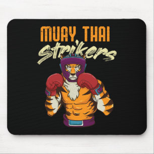 Muay Thai Tiger Thai Boxing Thailand Kickboxing 1 Mouse Mat