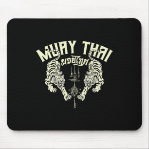 Muay Thai Tigers Mixed Martial Arts Kickboxing Tha Mouse Mat