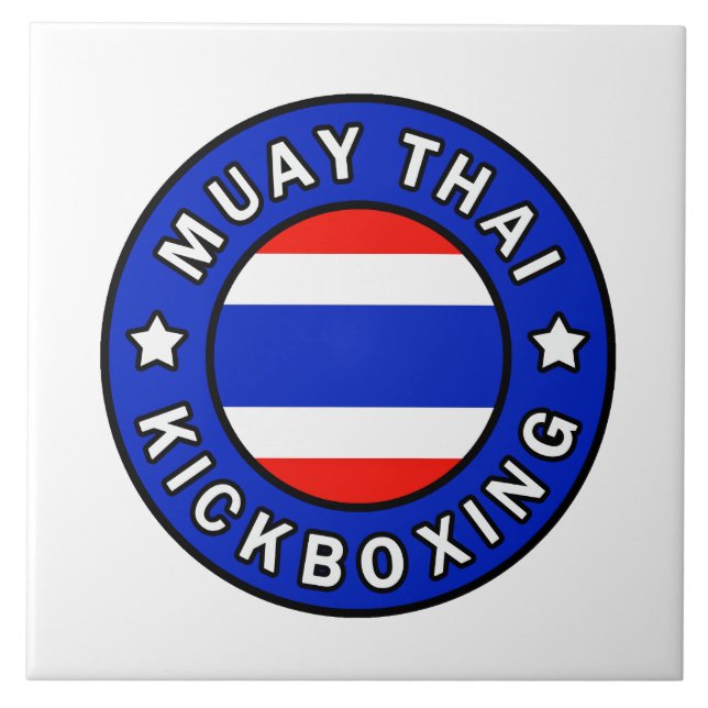 Muay Thai Tile (Front)