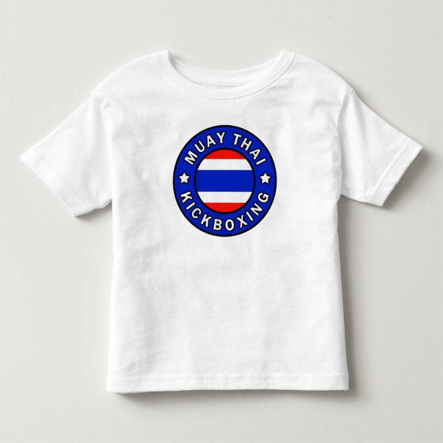 Muay Thai Toddler T-Shirt (Front)