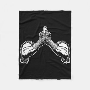 Muay Thai Traditional Wear  Fleece Blanket