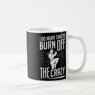 Muay Thai Training Fighter Kickboxing Beginner Box Coffee Mug