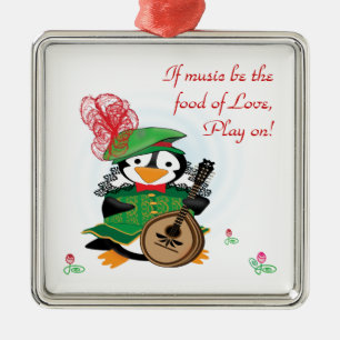 Much Ado About Penguins Ornament