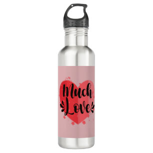 Much Love, Big Heart 710 Ml Water Bottle