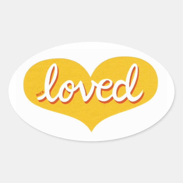Much Loved - Sticker (Front)