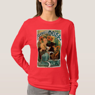 Mucha Art Nouveau:  Bieres de la Meuse T-Shirt