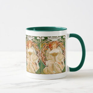 Mucha Art Nouveau Mug: Champenois Mug