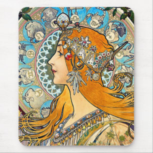Mucha La Plume Mouse Mat