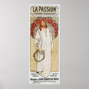 Mucha Poster: La Passion/ The Passion of Christ Poster